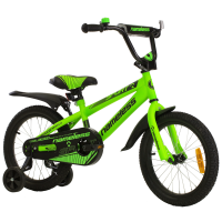 Велосипед детский Nameless Sport зеленый, колесо 18