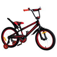 Велосипед детский Nameless Sport черный, колесо 18