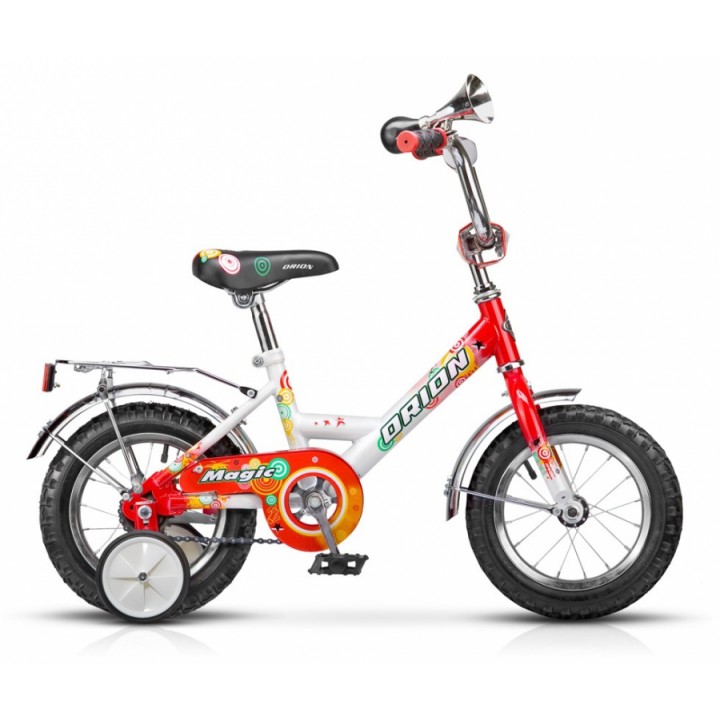 Велосипед детский Stels Magiс 12 c ручкой, колесо 12, рама 8, красный