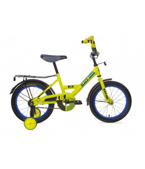 Велосипед детский Black Aqua 1802 лимонный, колесо 18