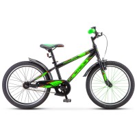 Велосипед детский Stels Pilot 200 Boy 2021г, колесо 20, рама 11, зеленый