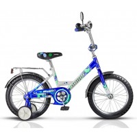 Велосипед детский Stels Magiс 12 c ручкой, колесо 12, рама 8, синий