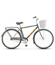 Велосипед дорожный Stels Navigator 300 мужская рама колесо 28, с корзиной