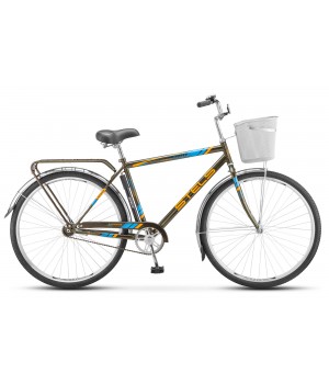 Велосипед дорожный Stels Navigator 300 мужская рама колесо 28, с корзиной