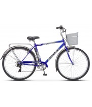 Велосипед дорожный Stels Navigator 350 мужская рама колесо 28, с корзиной