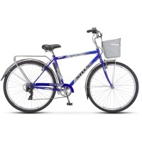 Велосипед дорожный Stels Navigator 350 мужская рама колесо 28, с корзиной