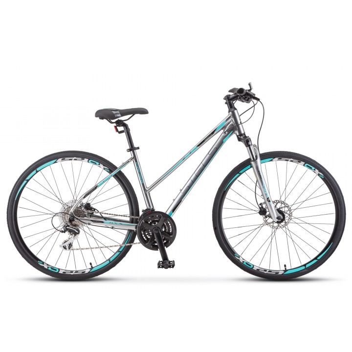 Велосипед гибридный Stels Cross 150D V010 женская рама колесо 28