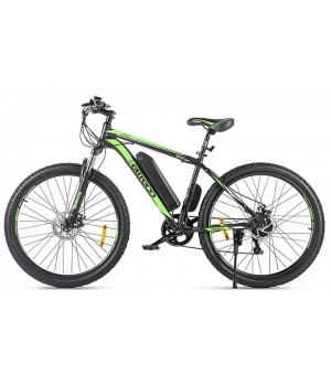 Велогибрид Eltreco XT 600 D (Чёрно-зелёный-2383)