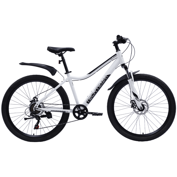 Велосипед горный женский Tech Team ARIA 2022 MD  белый  колесо 26, c дисковыми тормозами
