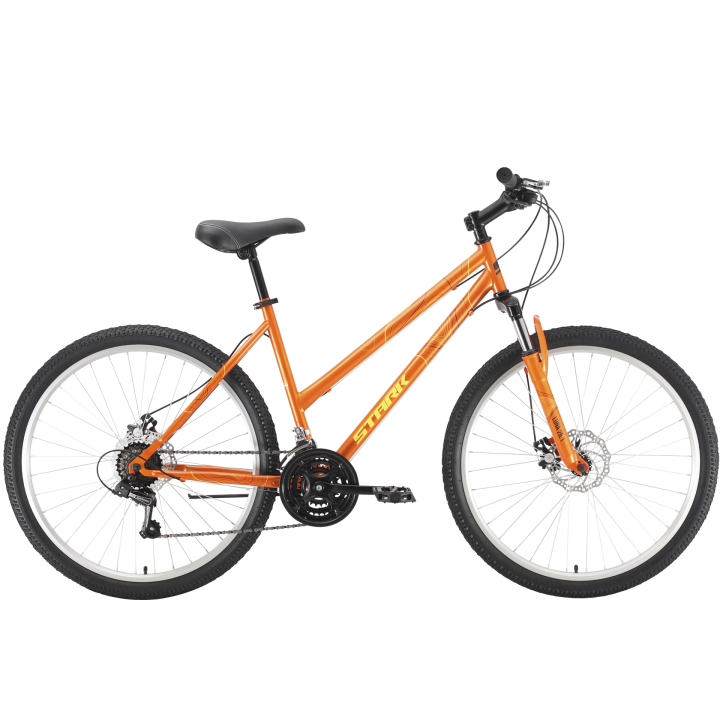 Велосипед горный Stark Luna 26.1 MD оранжевый/ желтый